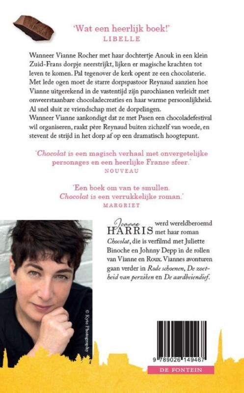 Achterkant van Chocolat