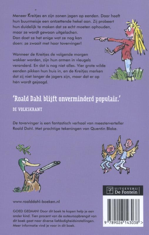 Achterkant van De tovervinger