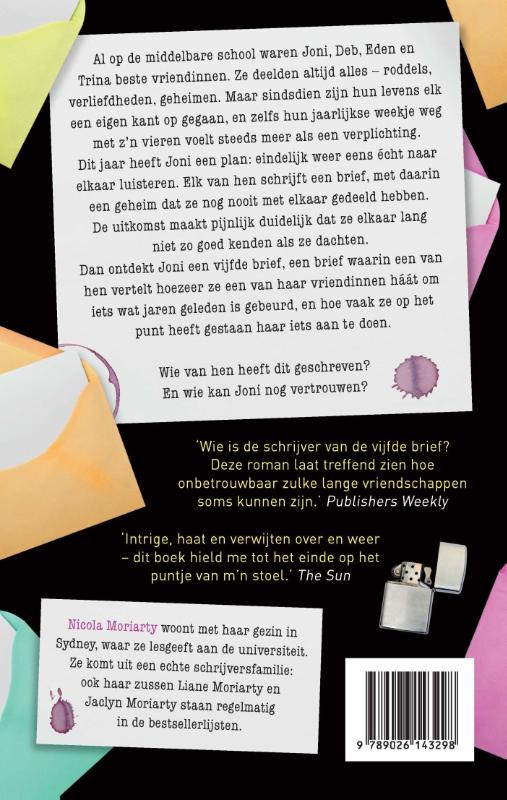 Achterkant van De vijfde brief