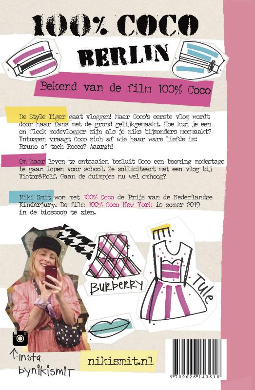 Achterkant van 100% Coco Berlin