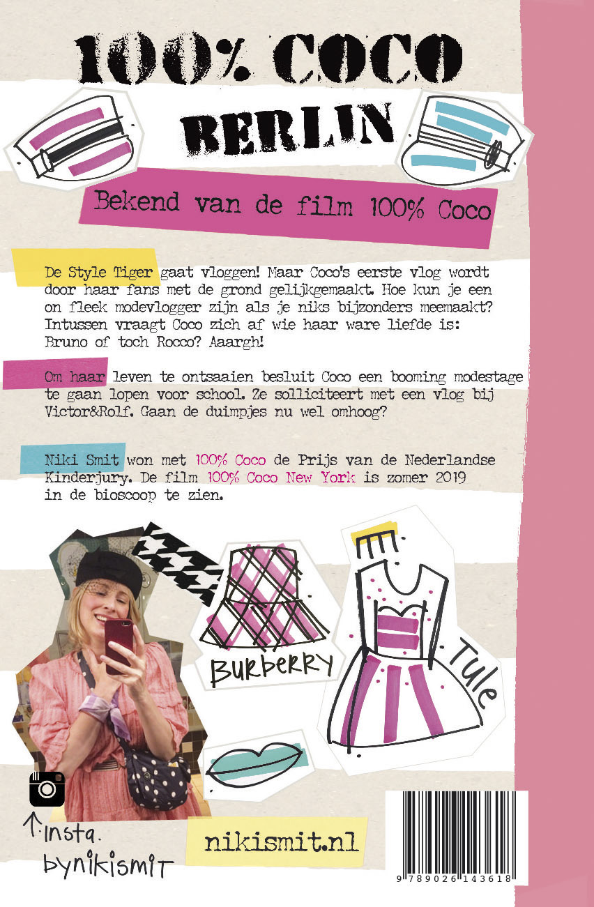 Achterkant van 100% Coco Berlin