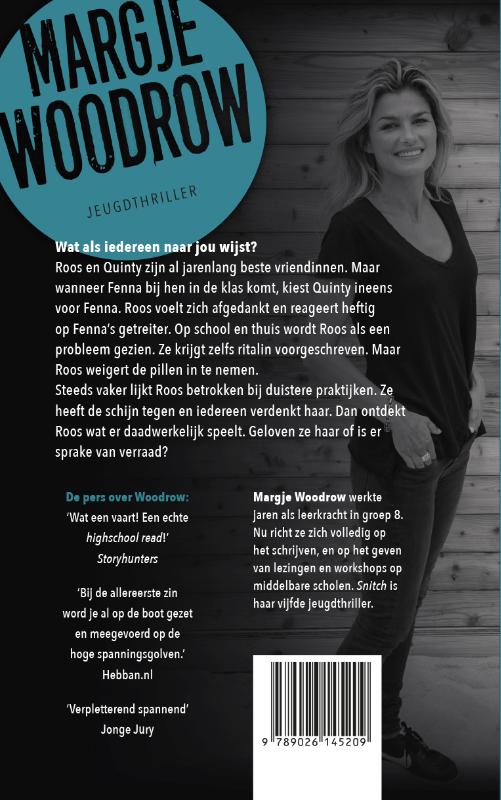 Achterkant van Snitch
