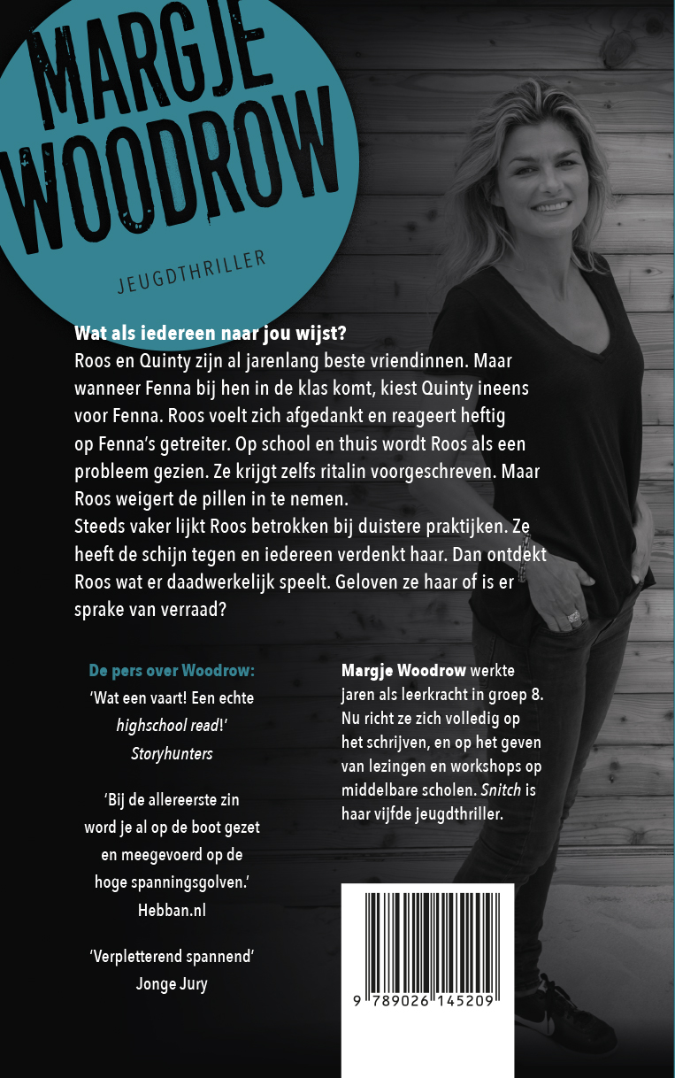Achterkant van Snitch