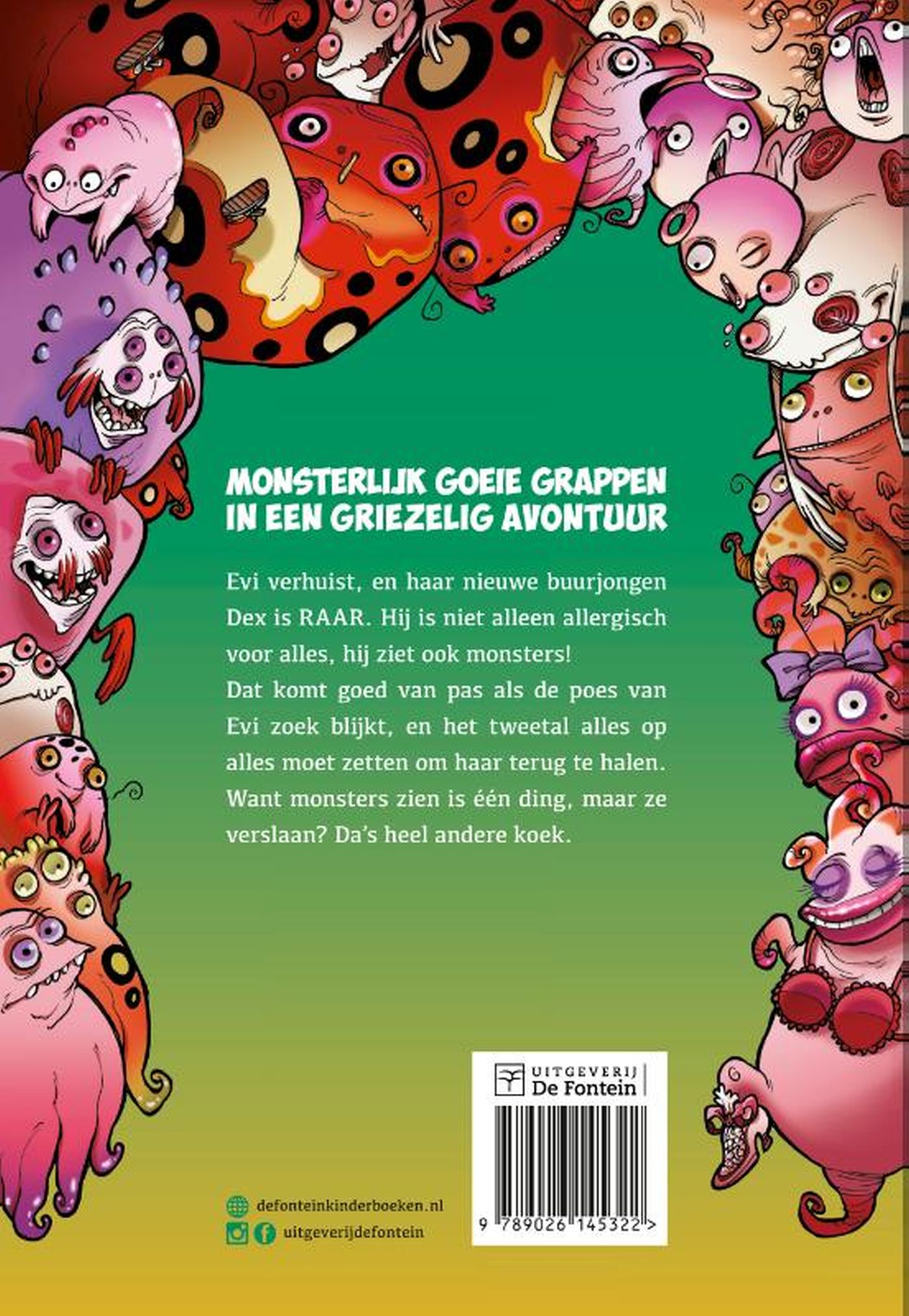 Achterkant van Monsterallergie