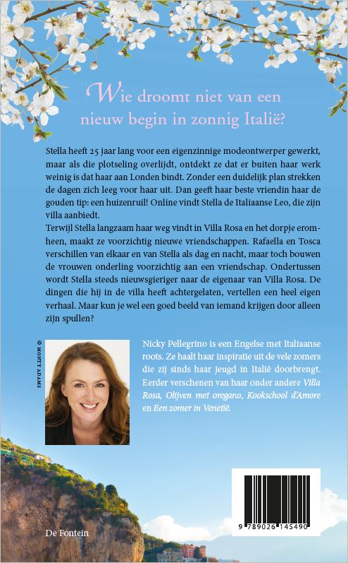Achterkant van Terug naar Villa Rosa