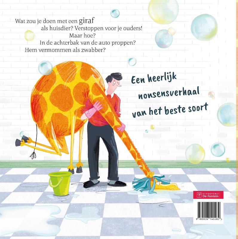 Achterkant van Hoe verstop je een giraf?
