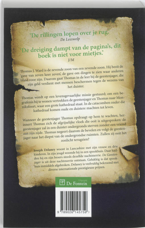 Achterkant van De vloek