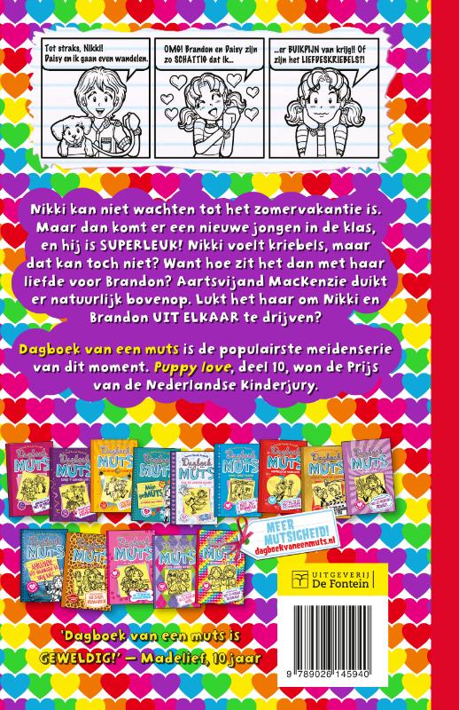 Achterkant van Liefdeskriebels