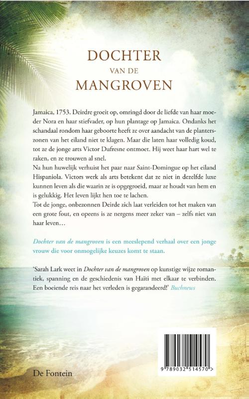 Achterkant van Dochter van de mangroven