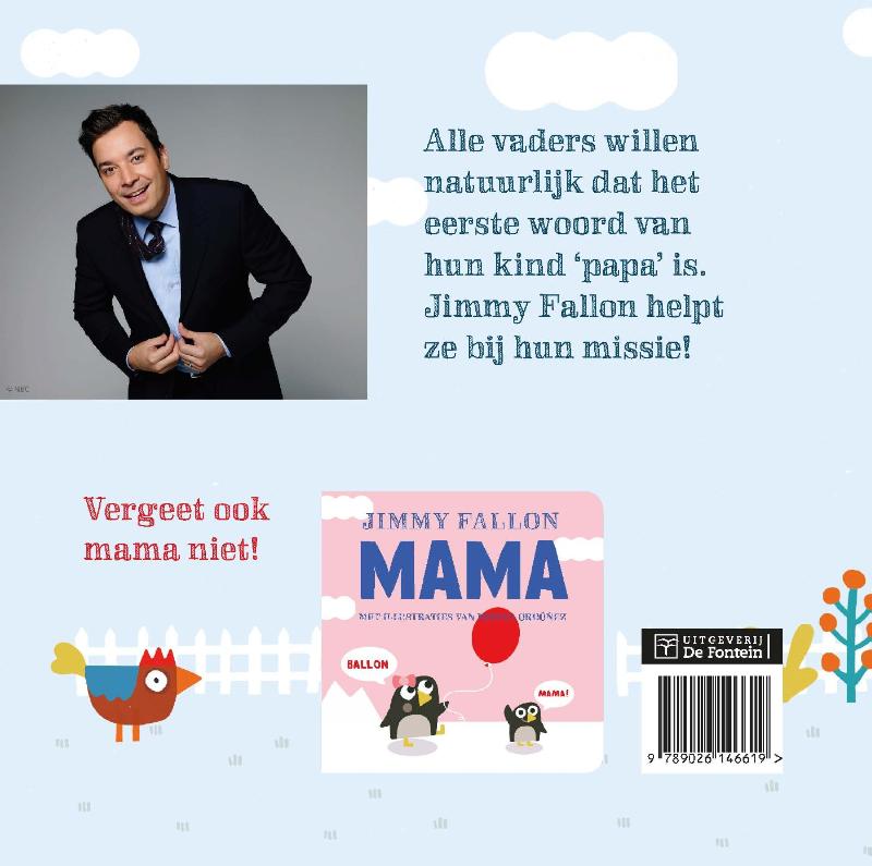 Achterkant van Papa
