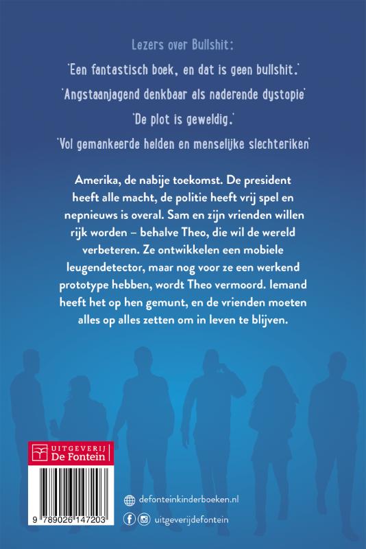Achterkant van Gewoon geen bullshit