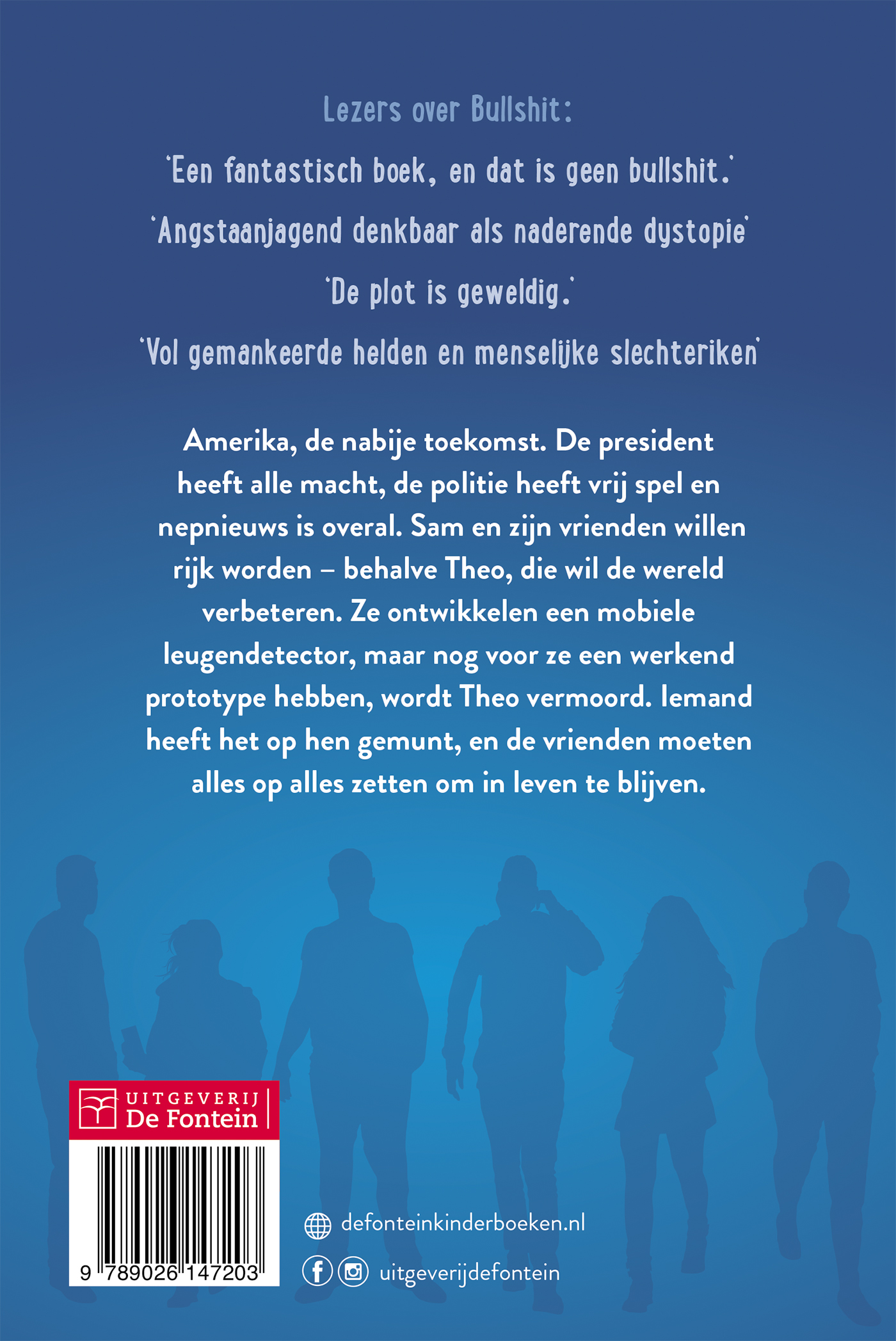 Achterkant van Gewoon geen bullshit