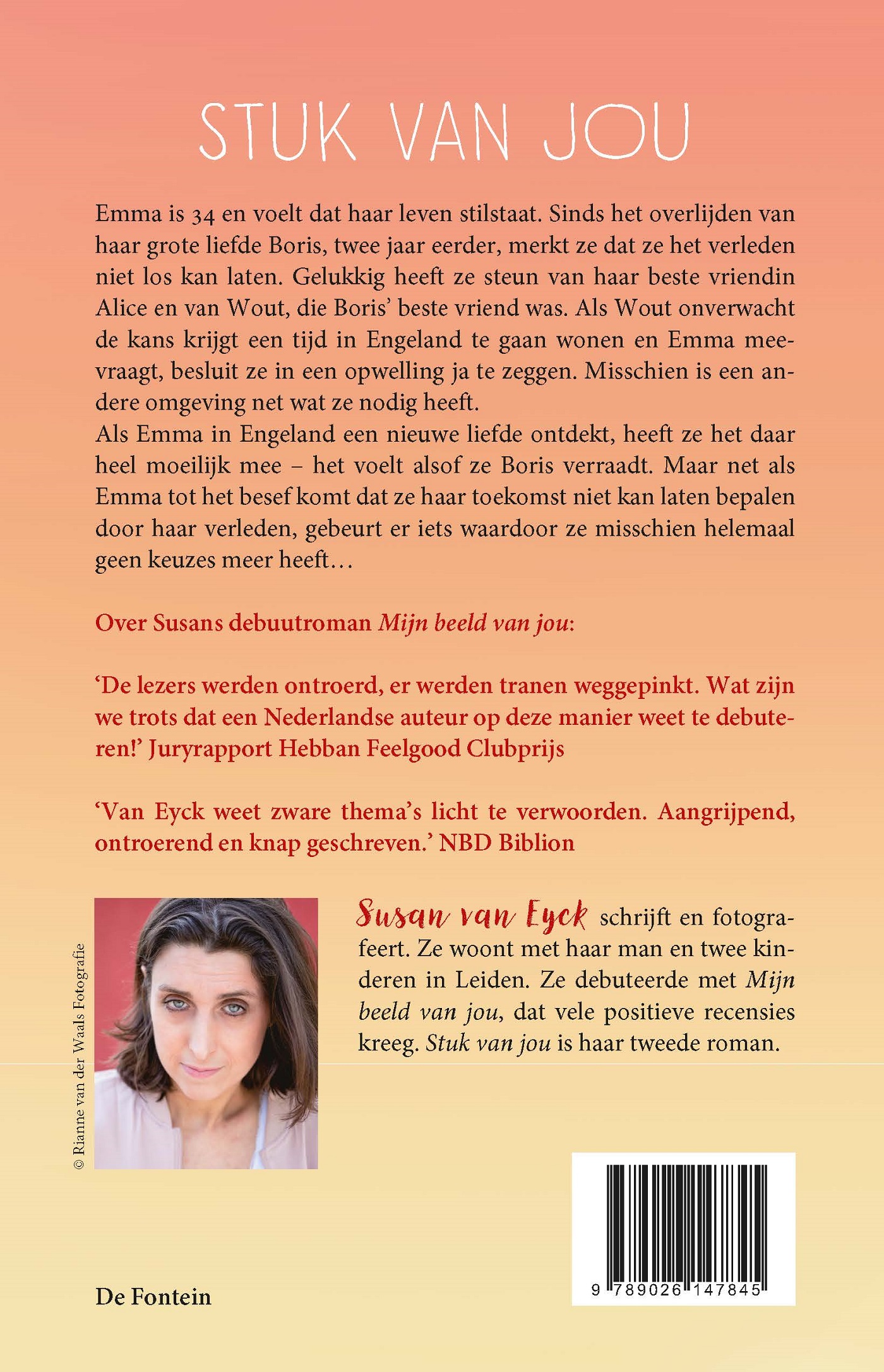 Achterkant van Stuk van jou