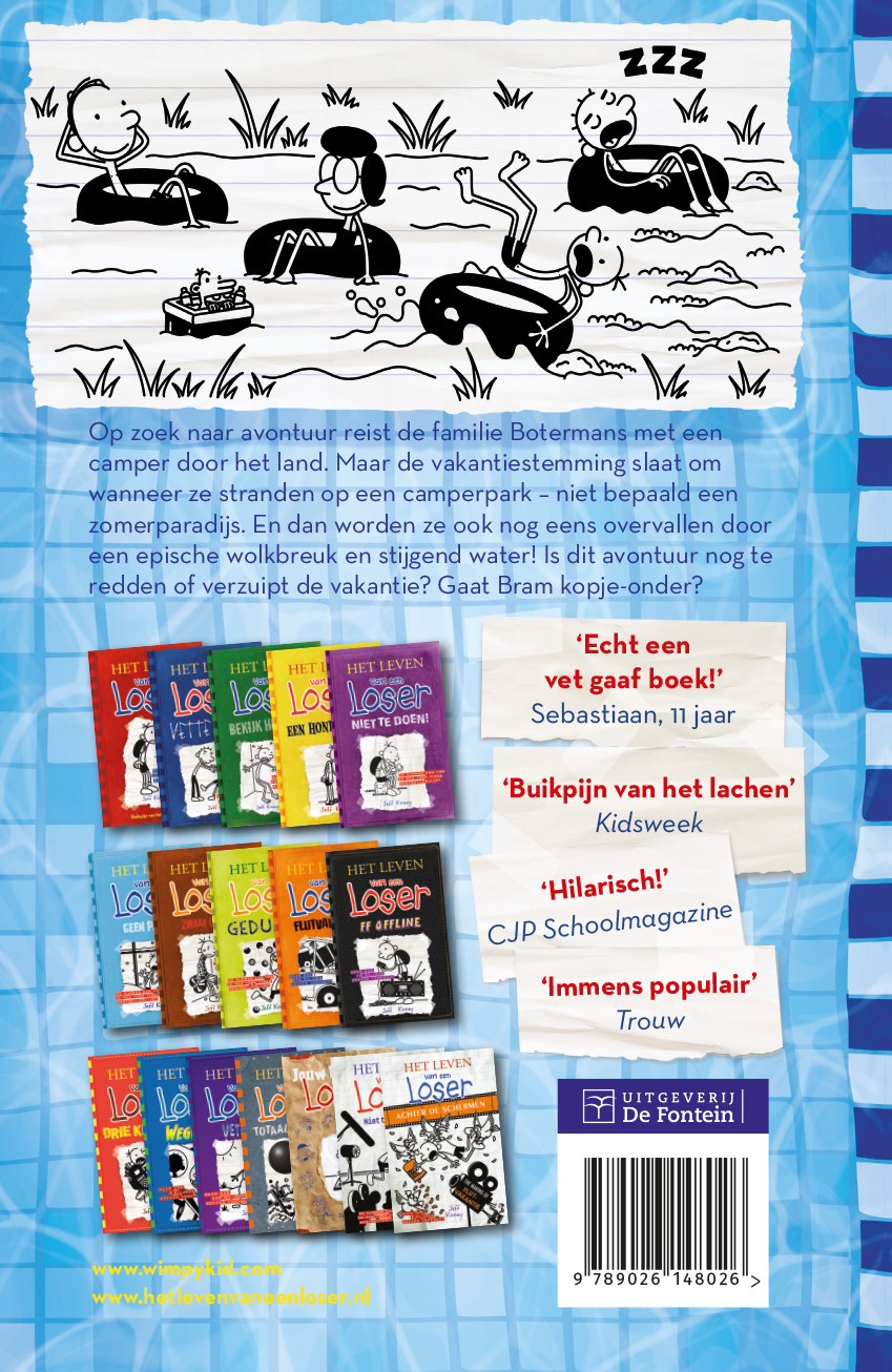 Achterkant van Kopje-onder