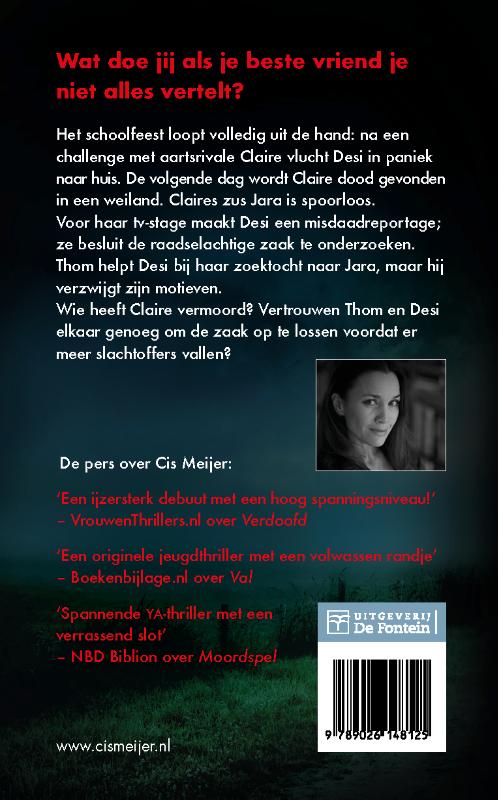 Achterkant van Dark mind