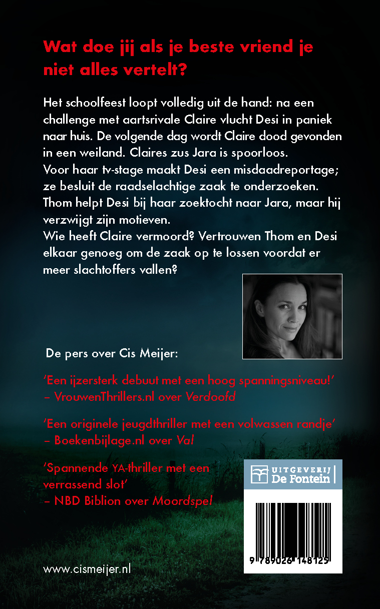Achterkant van Dark mind