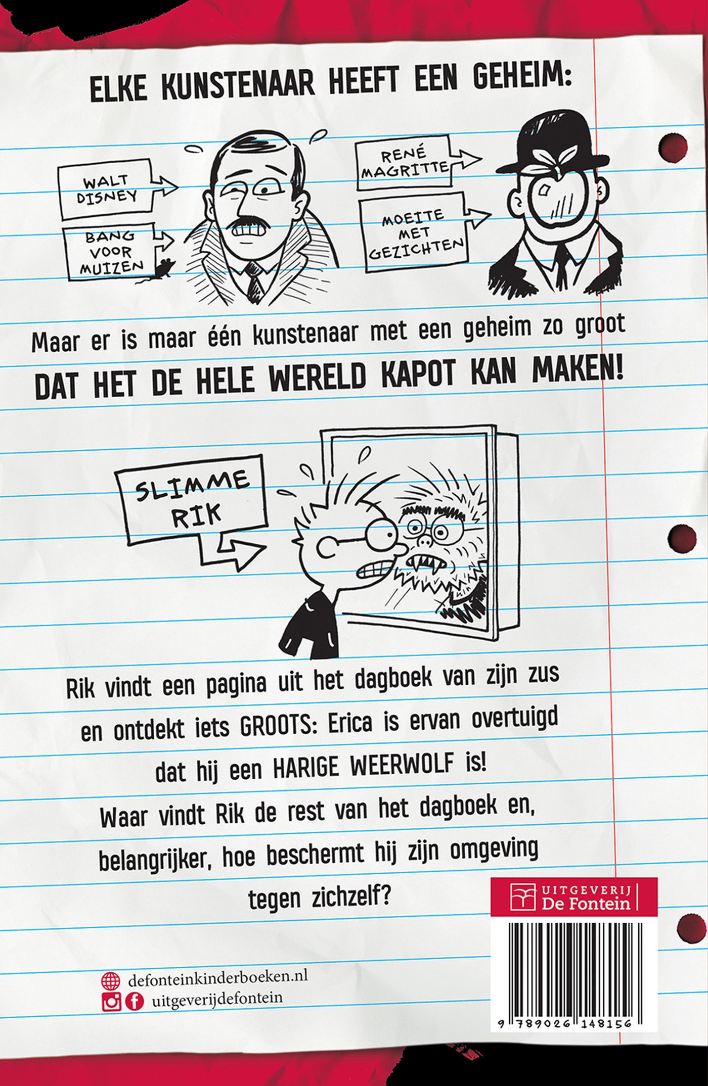 Achterkant van Klauwen thuis!