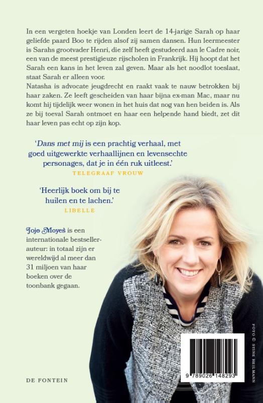 Achterkant van Dans met mij