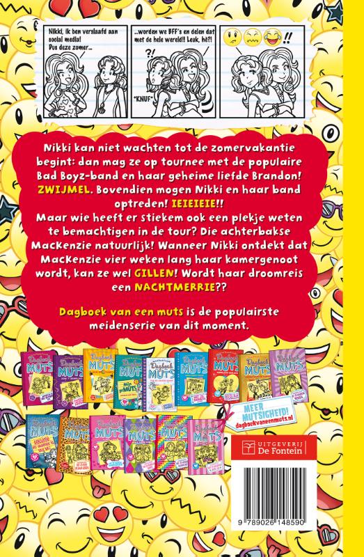 Achterkant van Op tourNEE!