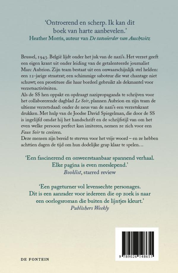 Achterkant van Vrije woorden