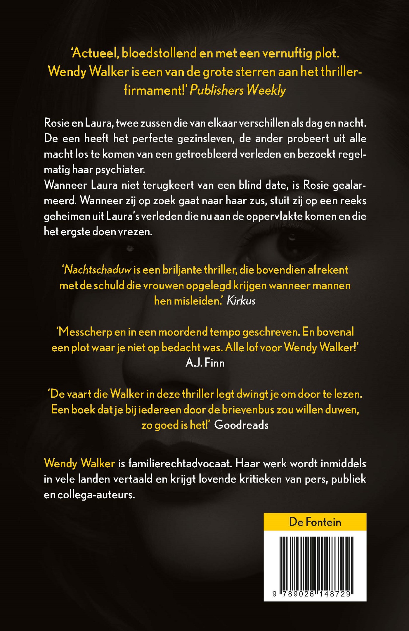 Achterkant van Nachtschaduw