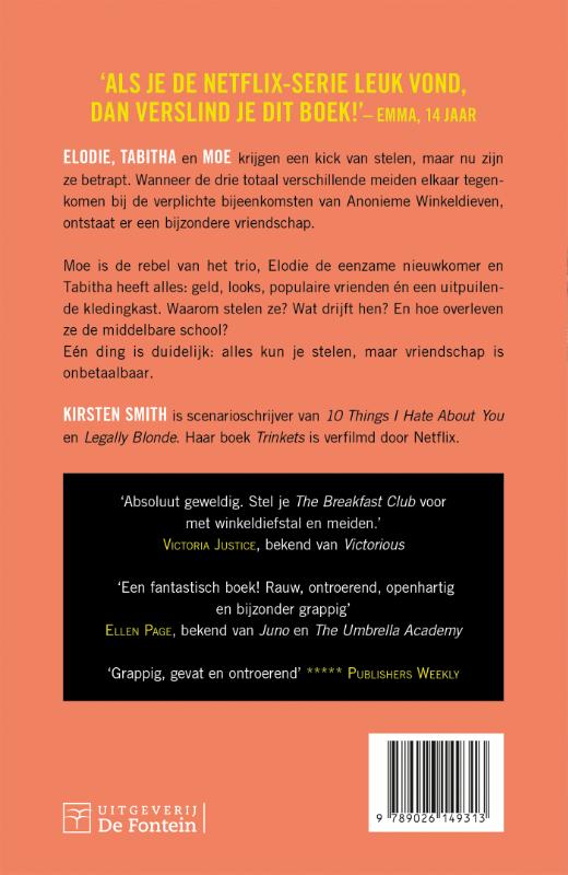 Achterkant van Trinkets