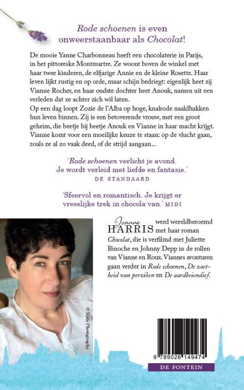 Achterkant van Rode schoenen