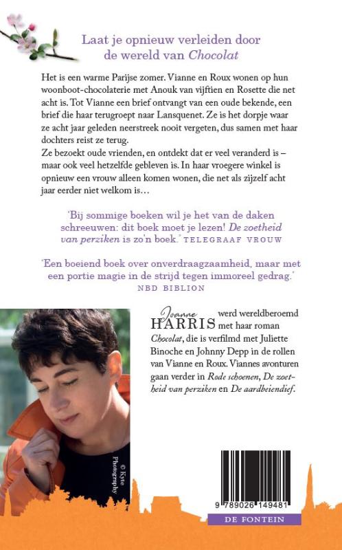 Achterkant van De zoetheid van perziken