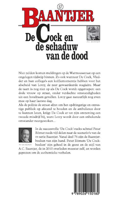 Achterkant van De Cock en de schaduw van de dood