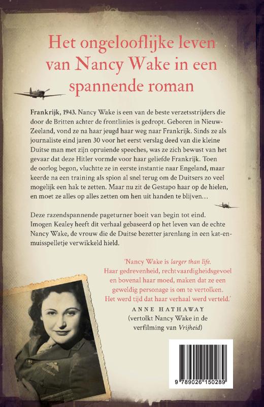 Achterkant van Vrijheid