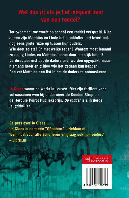 Achterkant van De roddel