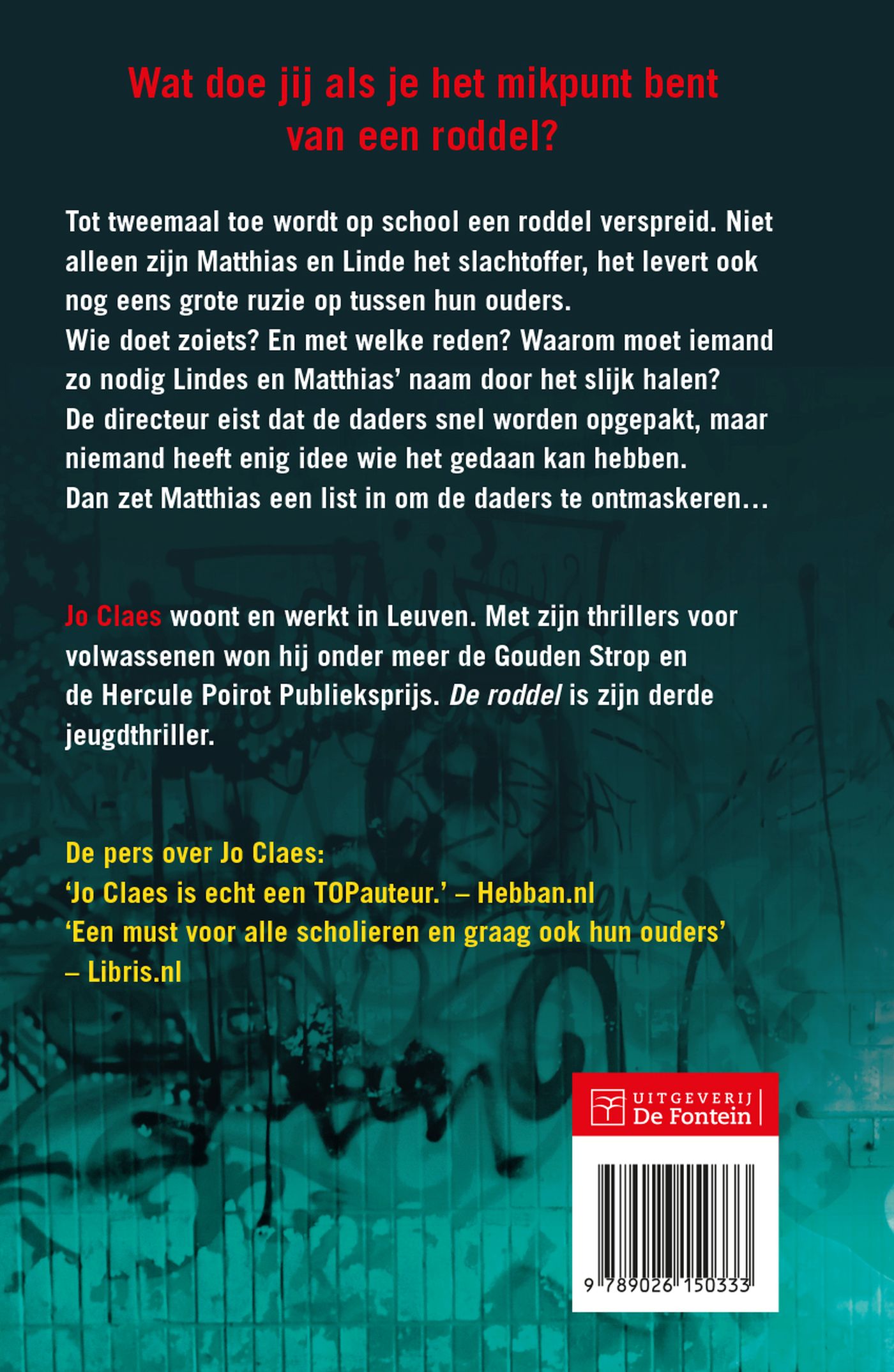 Achterkant van De roddel