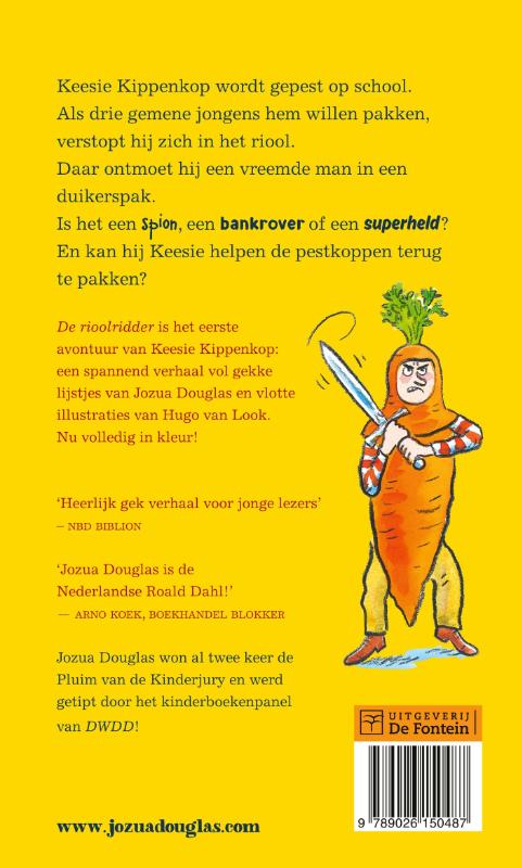 Achterkant van De rioolridder