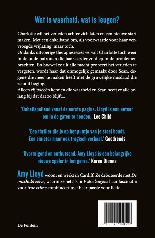 Achterkant van Valse leugens