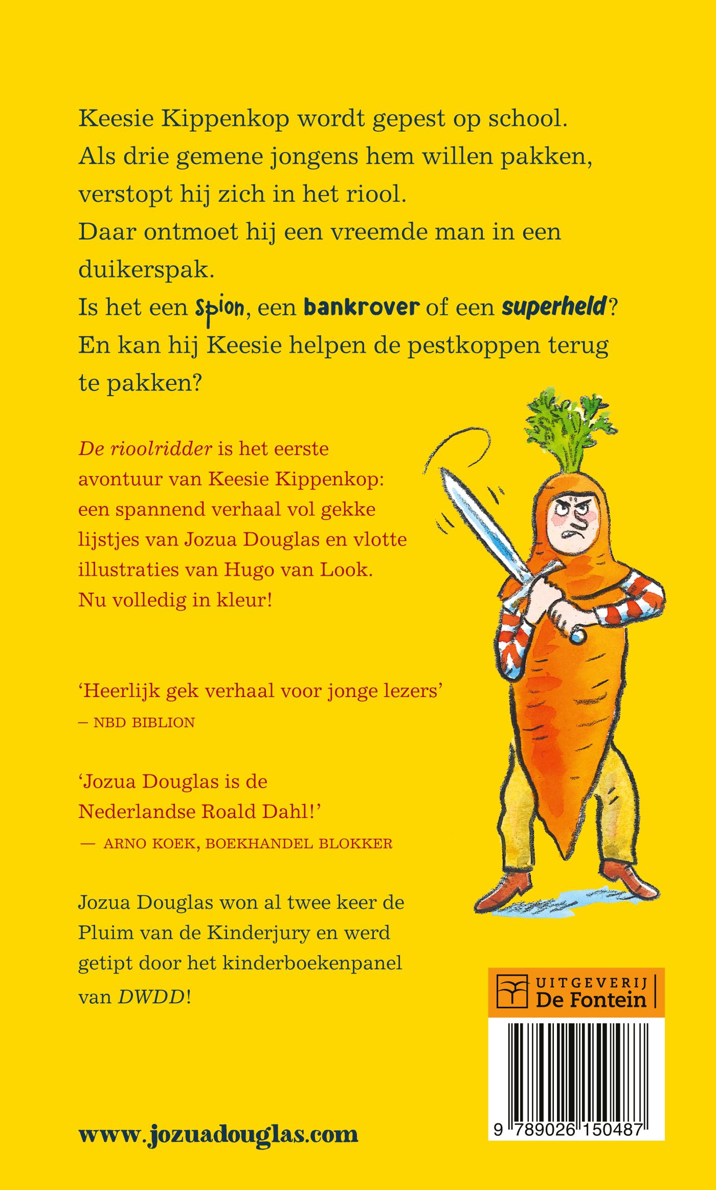 Achterkant van De rioolridder