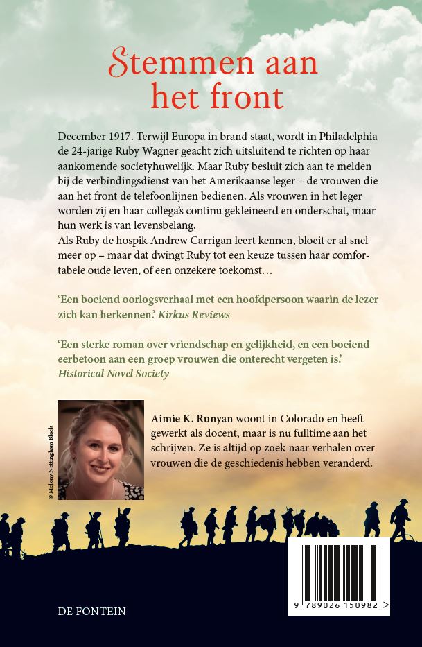 Achterkant van Stemmen aan het front