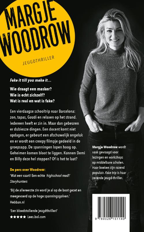 Achterkant van Fake trip