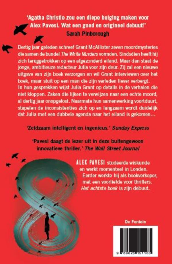 Achterkant van Het achtste boek