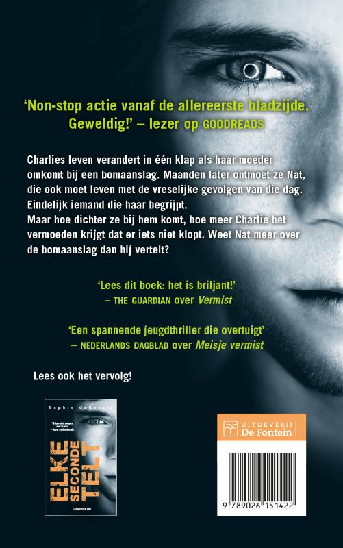 Achterkant van 1 Seconde