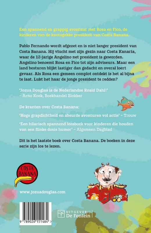 Achterkant van Het piranha-complot