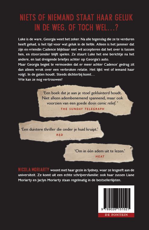 Achterkant van De ex