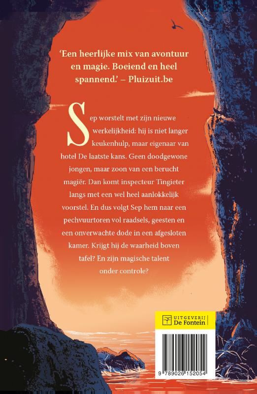 Achterkant van De pechvuurtoren