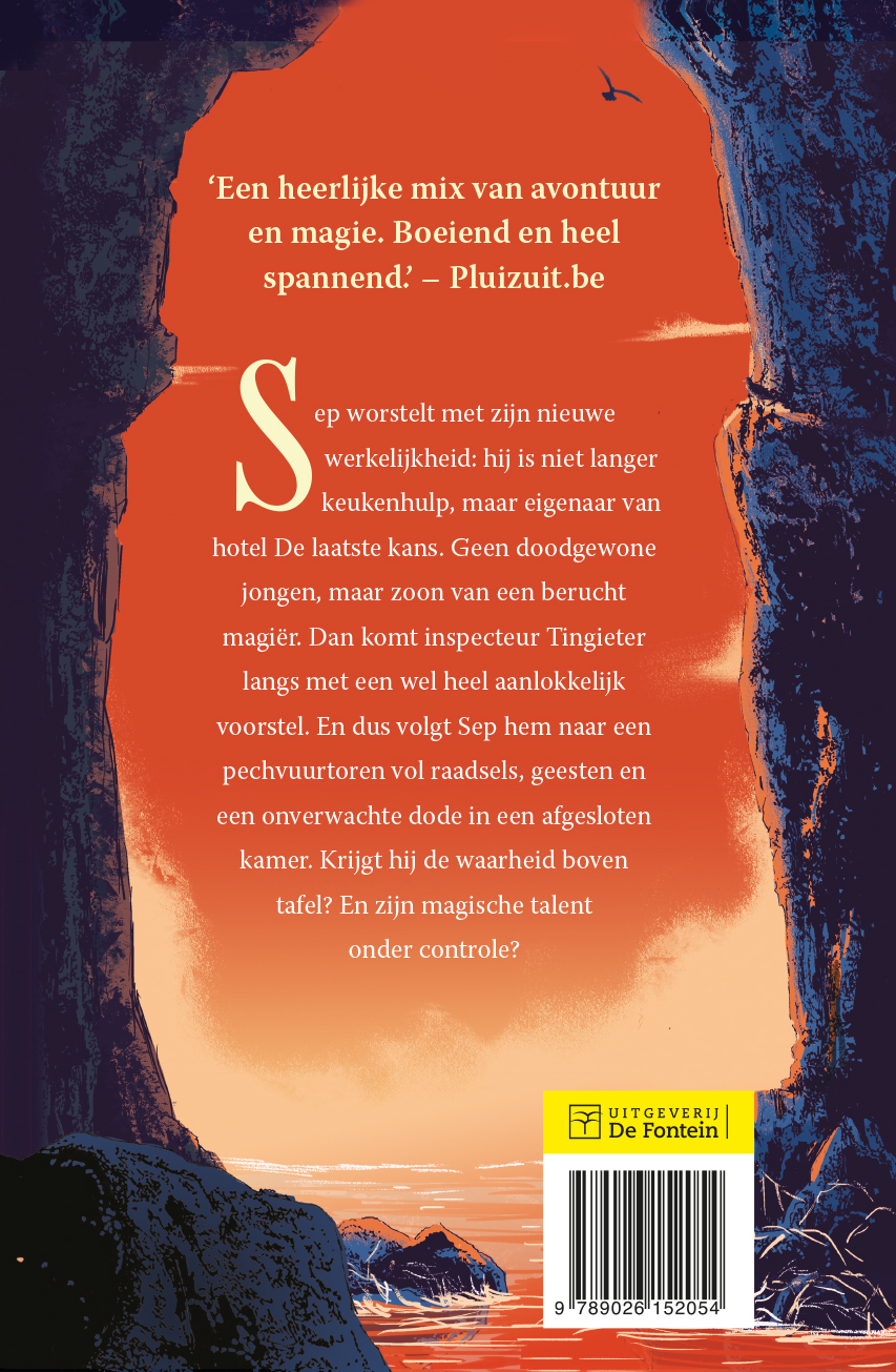 Achterkant van De pechvuurtoren
