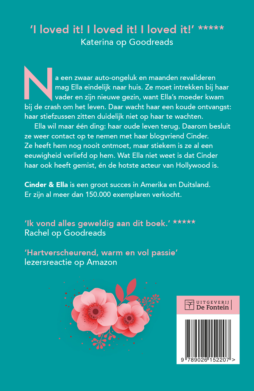 Achterkant van Cinder en Ella