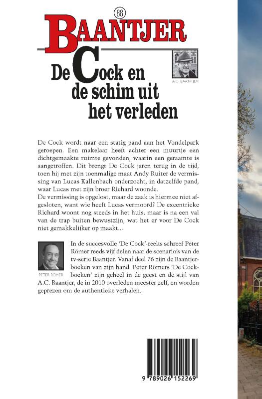 Achterkant van De Cock en de schim uit het verleden