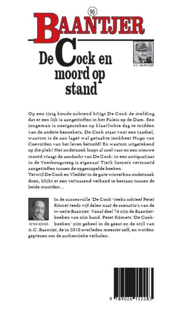 Achterkant van De Cock en moord op stand (deel 90)