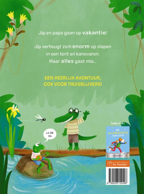 Achterkant van De allerleukste vakantie ooit