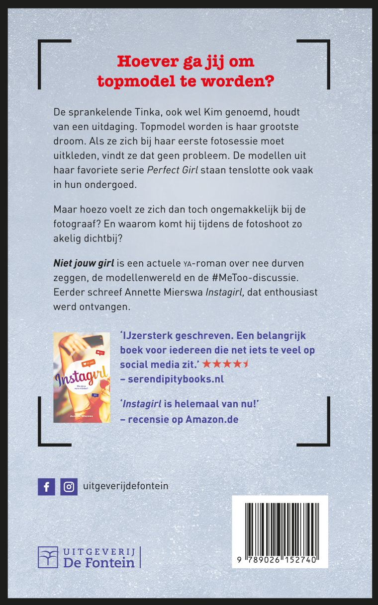 Achterkant van Niet jouw girl