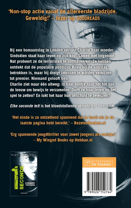 Achterkant van Elke seconde telt