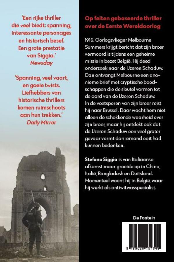 Achterkant van De ijzeren schaduw